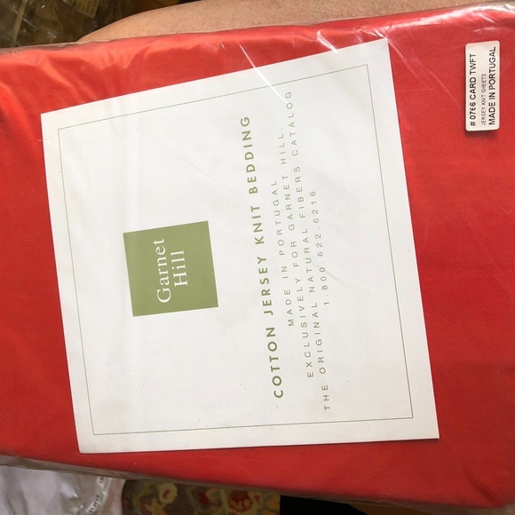 company c Bedding Hill Twin Jersey Fitted Sheet With 2
